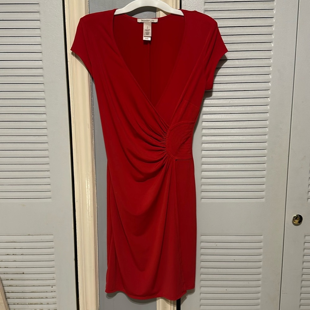 Laundry By Design Red Dress Size 6